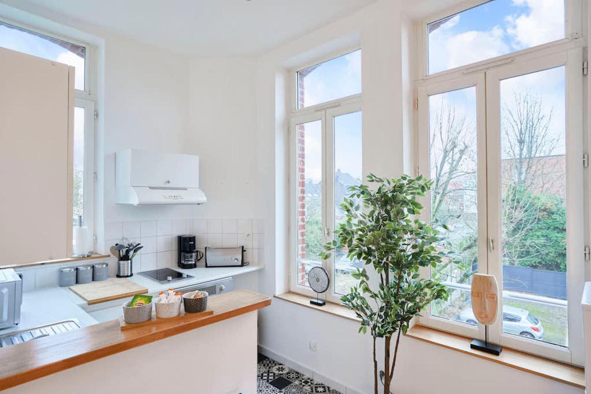 Locationstourcoing - Le Duplex Apartment Exterior foto