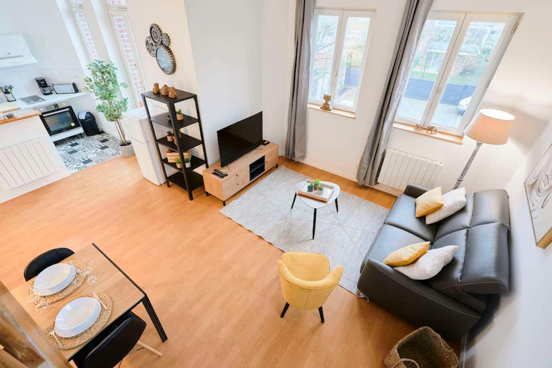 Locationstourcoing - Le Duplex Apartment Exterior foto