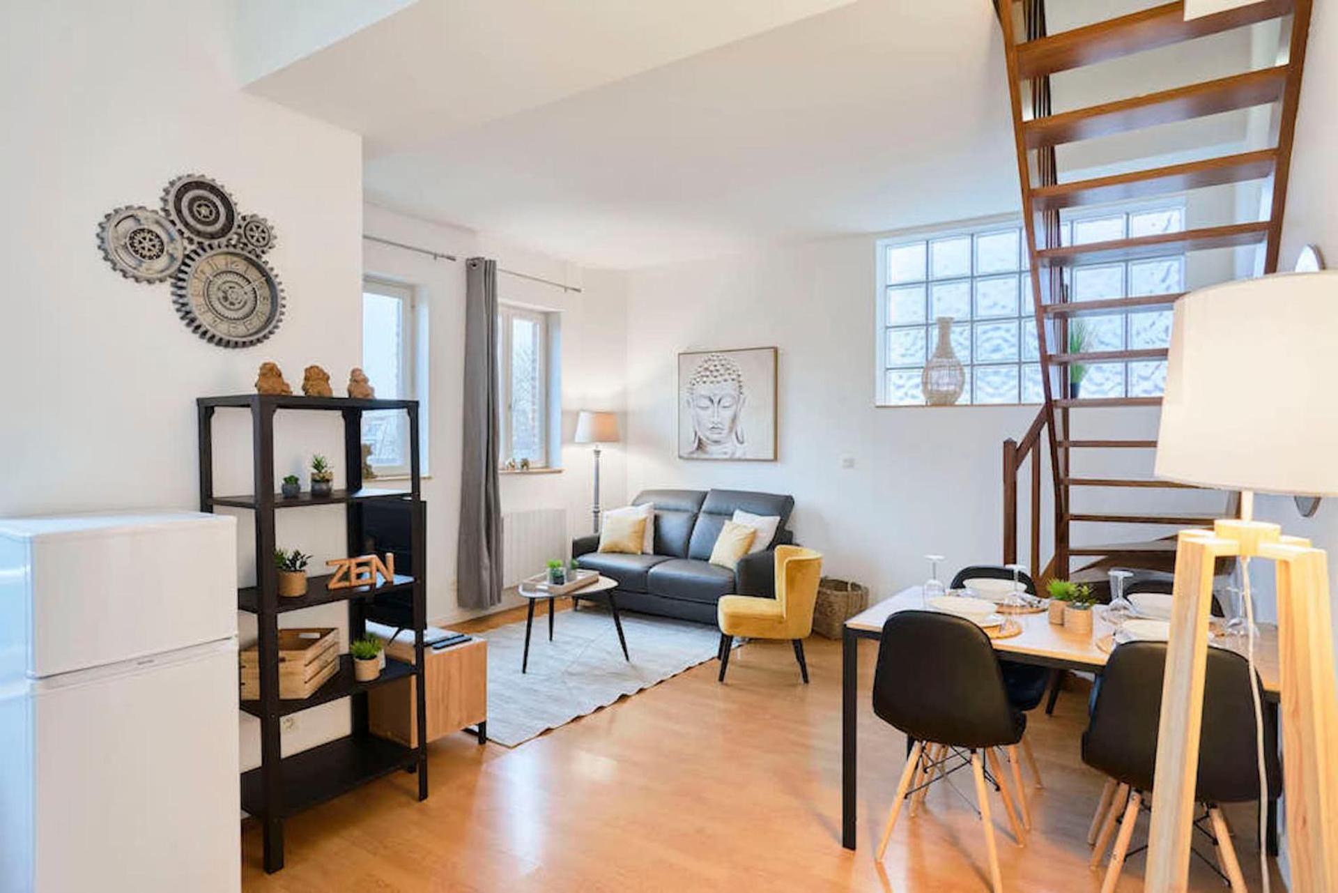 Locationstourcoing - Le Duplex Apartment Exterior foto