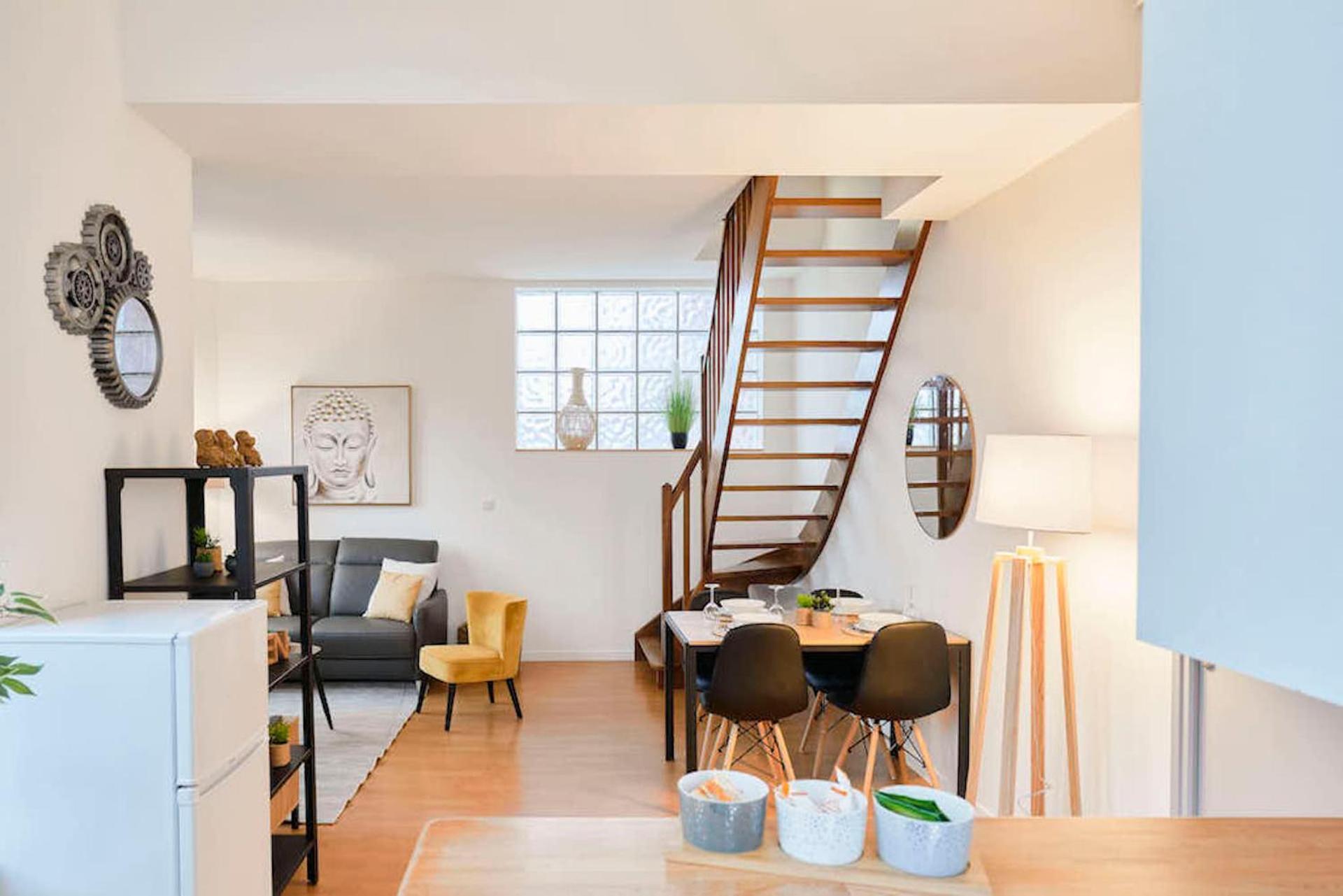 Locationstourcoing - Le Duplex Apartment Exterior foto