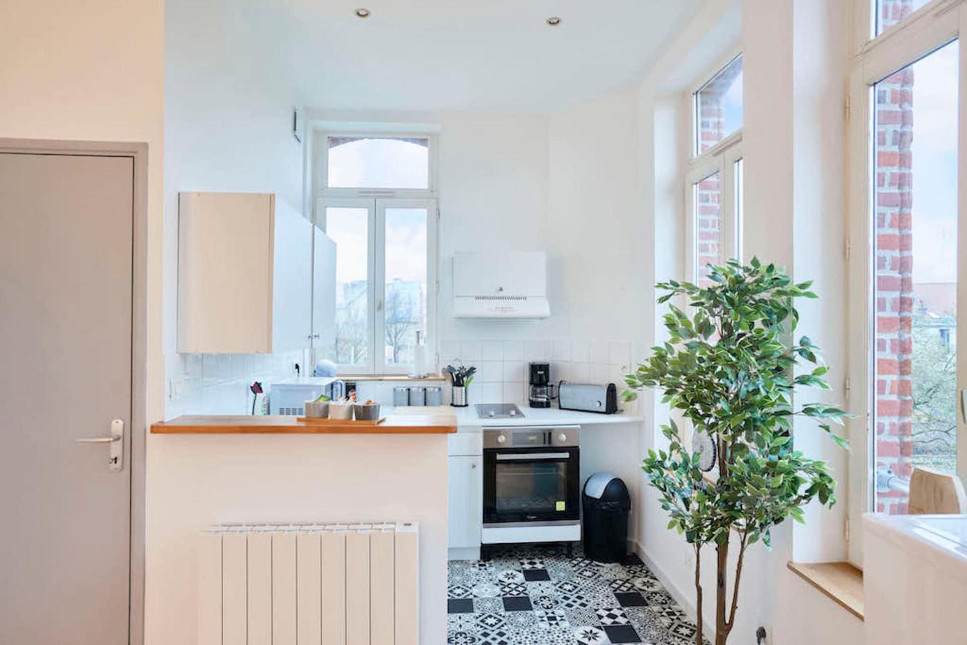 Locationstourcoing - Le Duplex Apartment Exterior foto