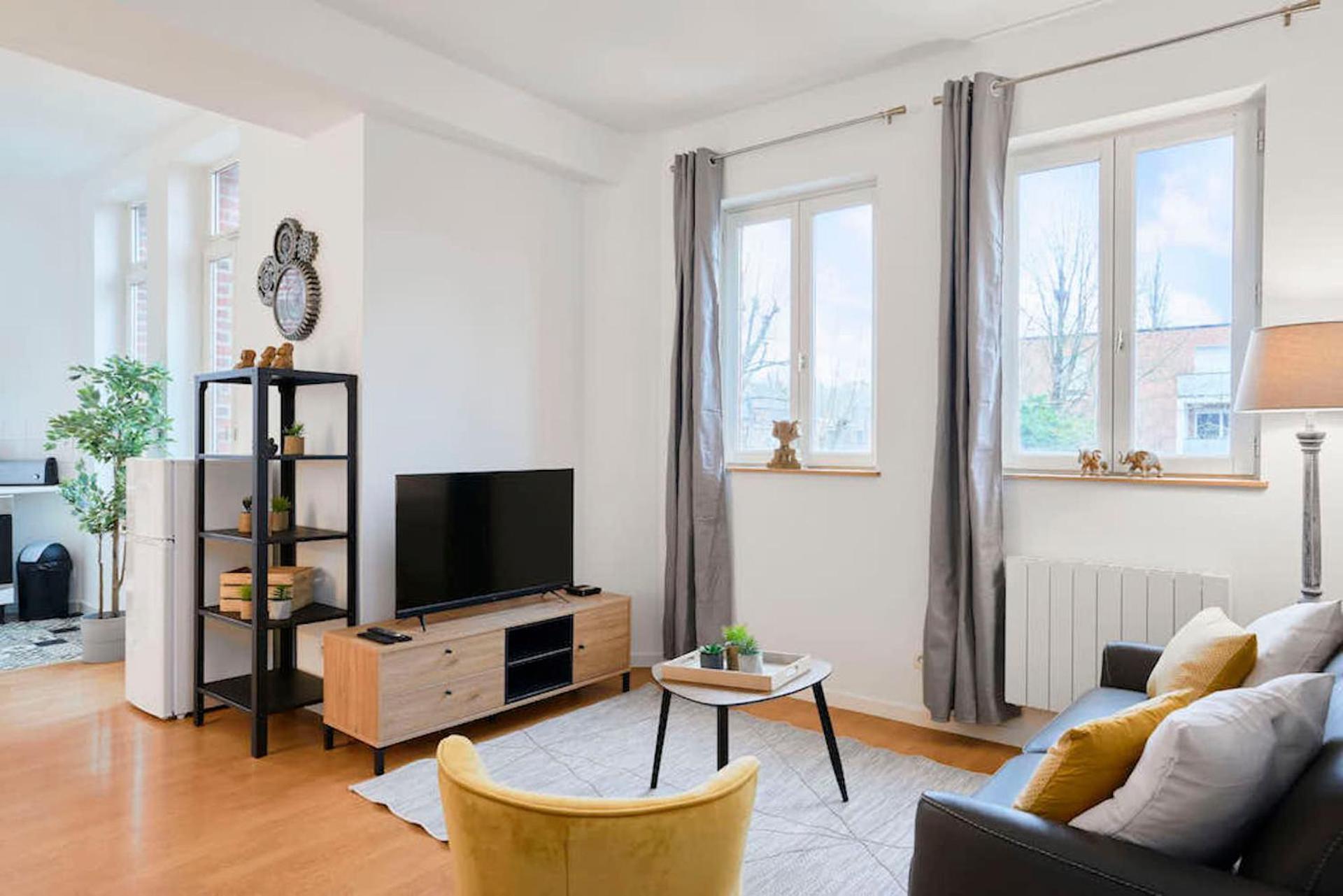 Locationstourcoing - Le Duplex Apartment Exterior foto